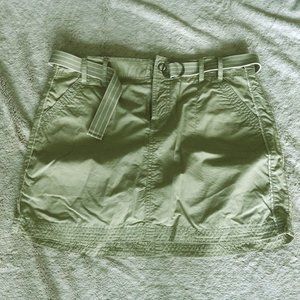 Sonoma Size 10 Light Green Skorts w/Belt